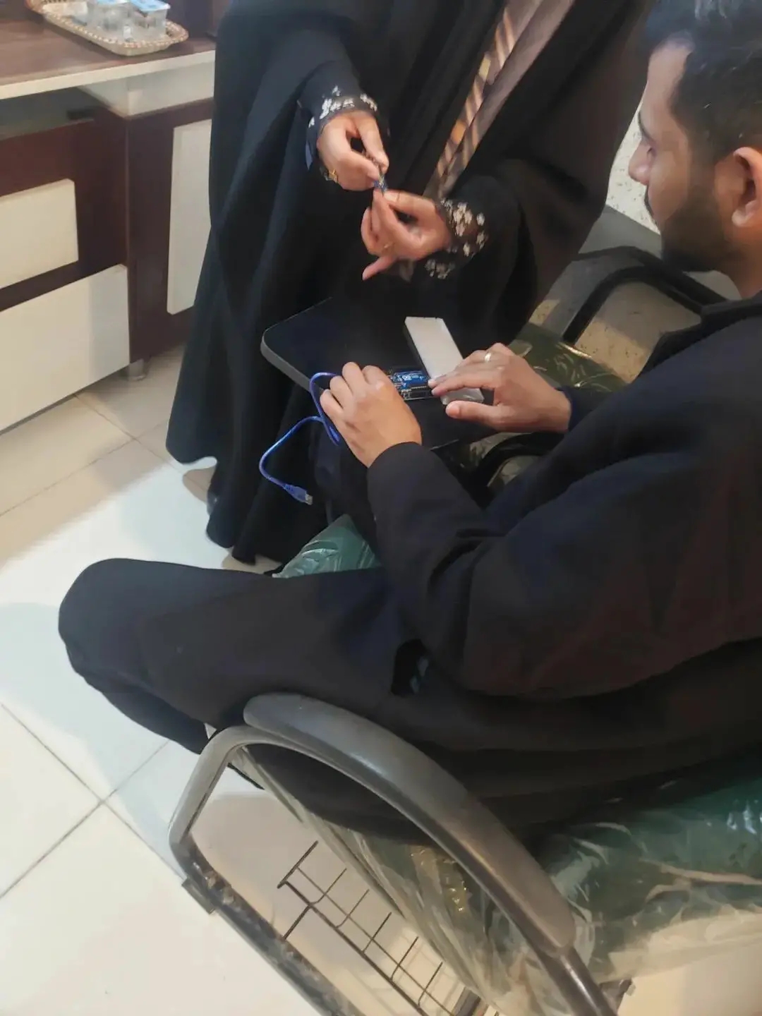 💡 نهاية ورشة.. بداية رحلة! 🚀 ختام ورشة الأردوينو التدريبية لهذا اليوم